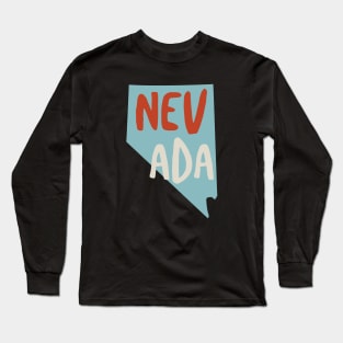 State of Nevada Long Sleeve T-Shirt